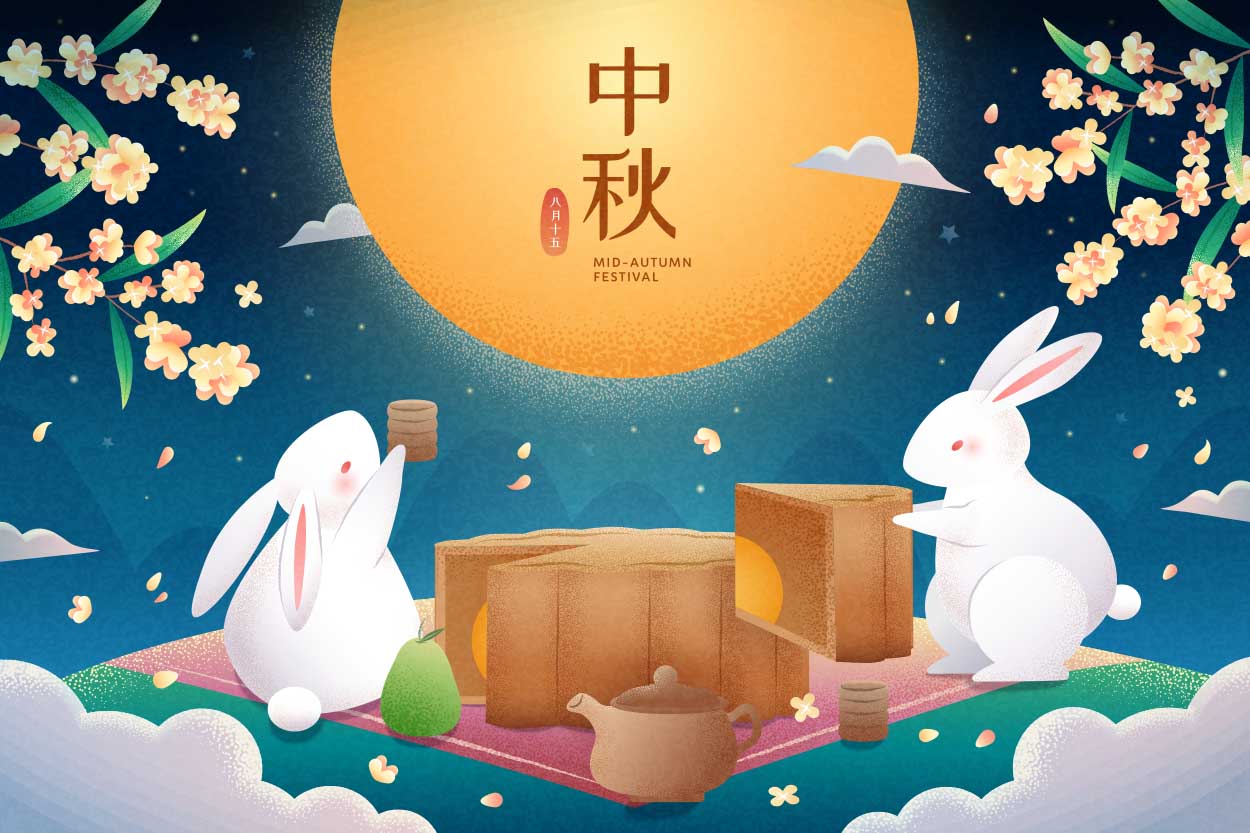 祝福各位中秋連假愉快